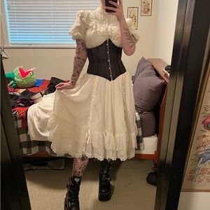 White Nightgown style dress